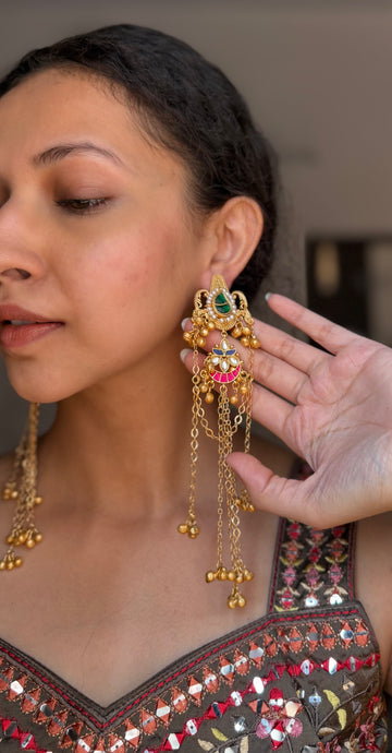 ALISHA KASHMIRI EARRINGS