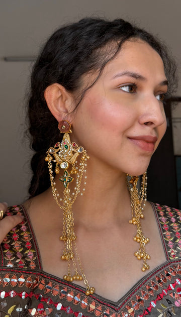 VAANI KASHMIRI EARRINGS