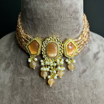 CANDY ORANGE CHOKER