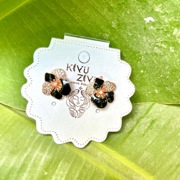 Flower Anti-Tarnish Studs