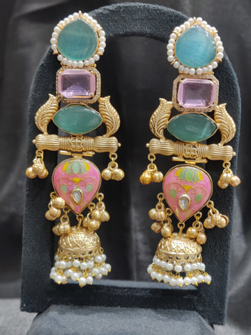 VANYA PINK EARRINGS
