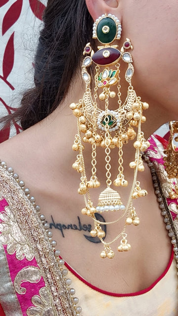 MEHGIBA KASHMIRI EARRINGS