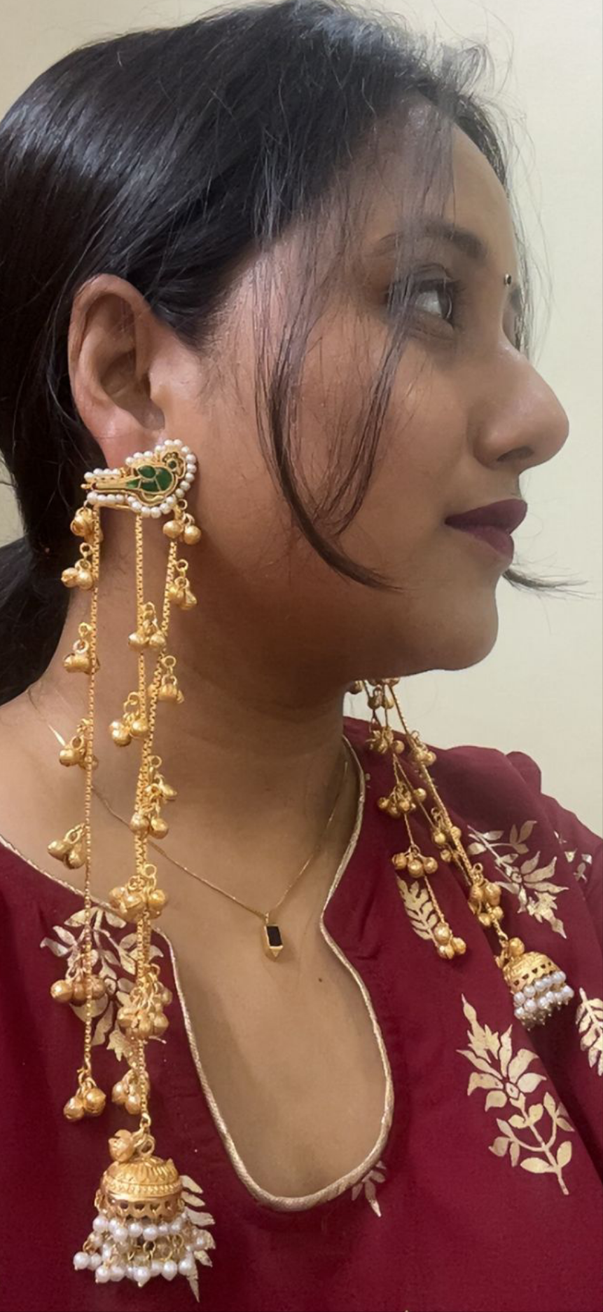 Kritika kashmiri earrings