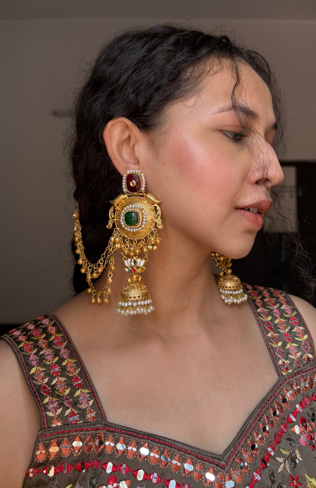 AARFA KASHMIRI JHUMKA