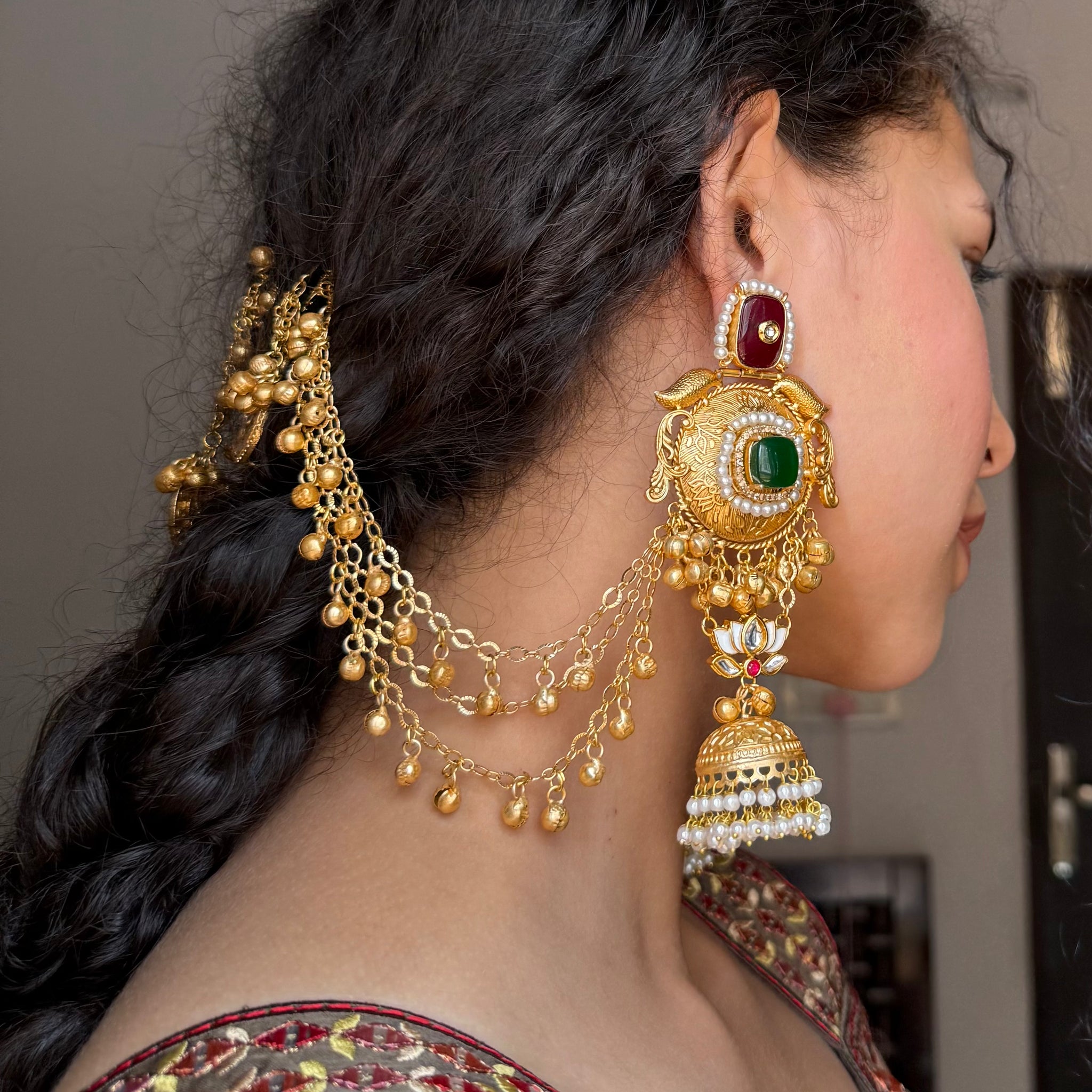 AARFA KASHMIRI JHUMKA