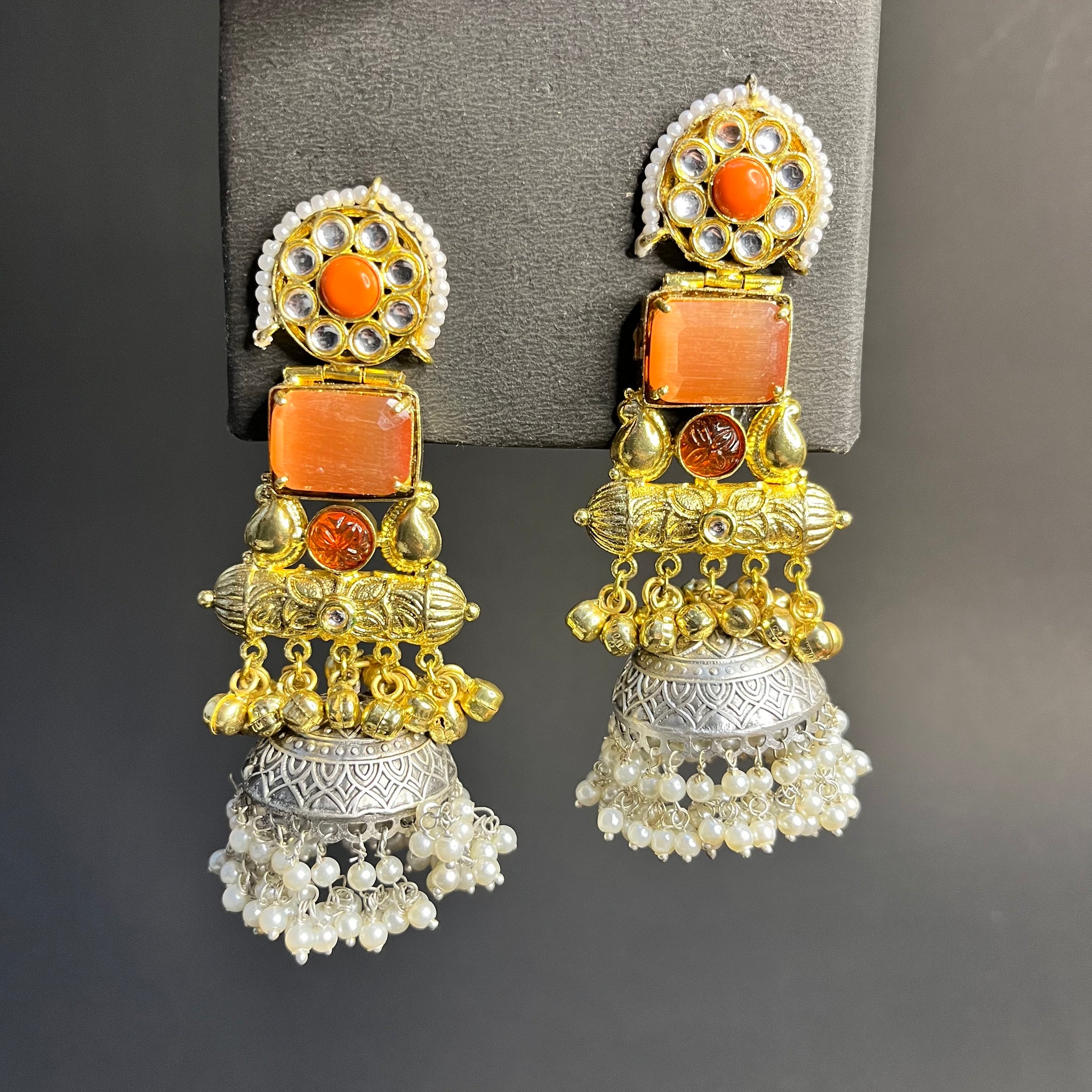 MEENAKARI JHUMKA