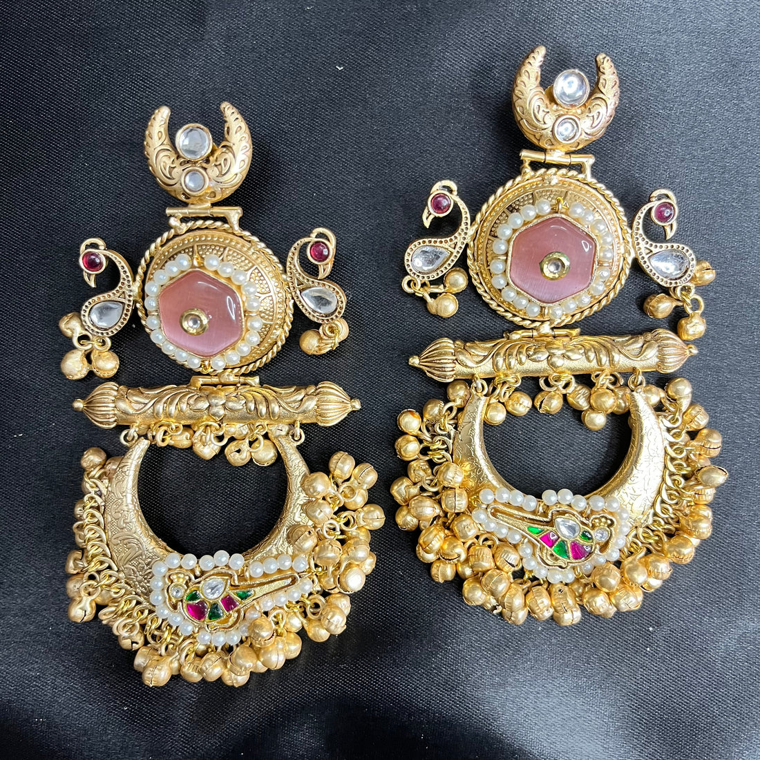 AMRAPALI BRASS EARRINGS