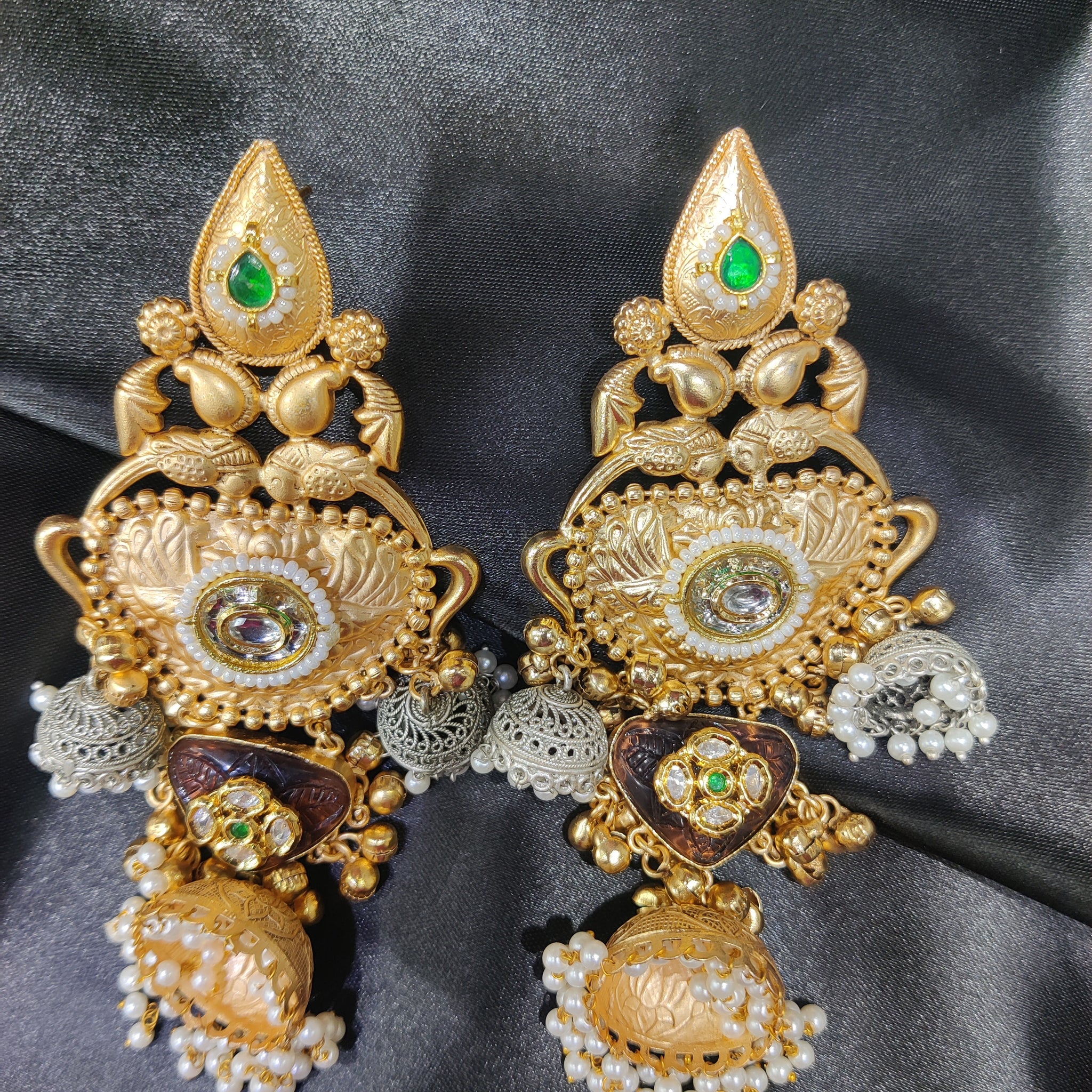 ANKITA AMETHYST   JHUMKA