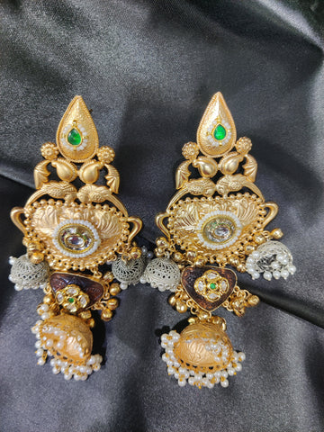 ANKITA AMETHYST   JHUMKA