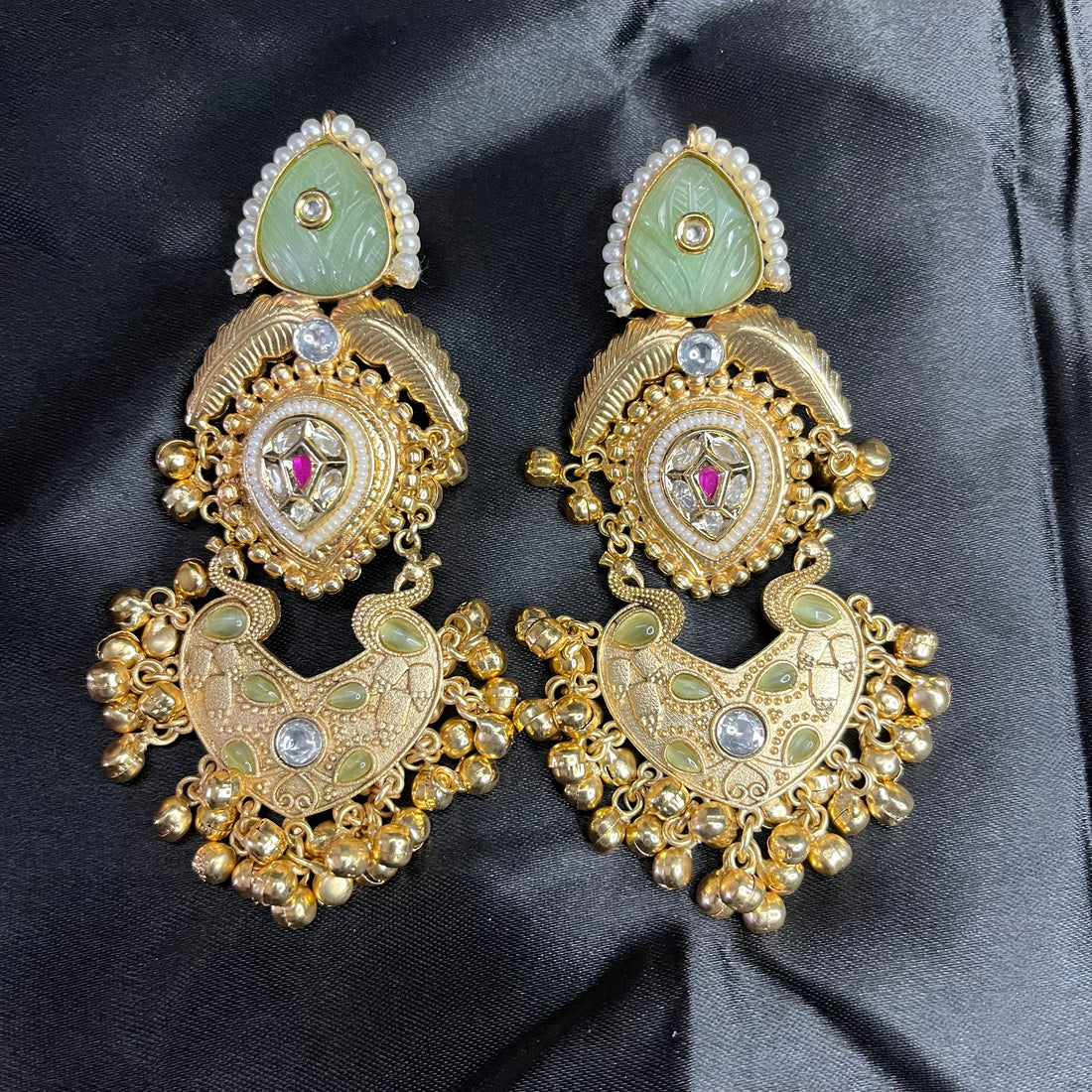 NIYATI MINT GREEN EARRINGS