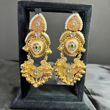 NIYATI ORANGE EARRINGS