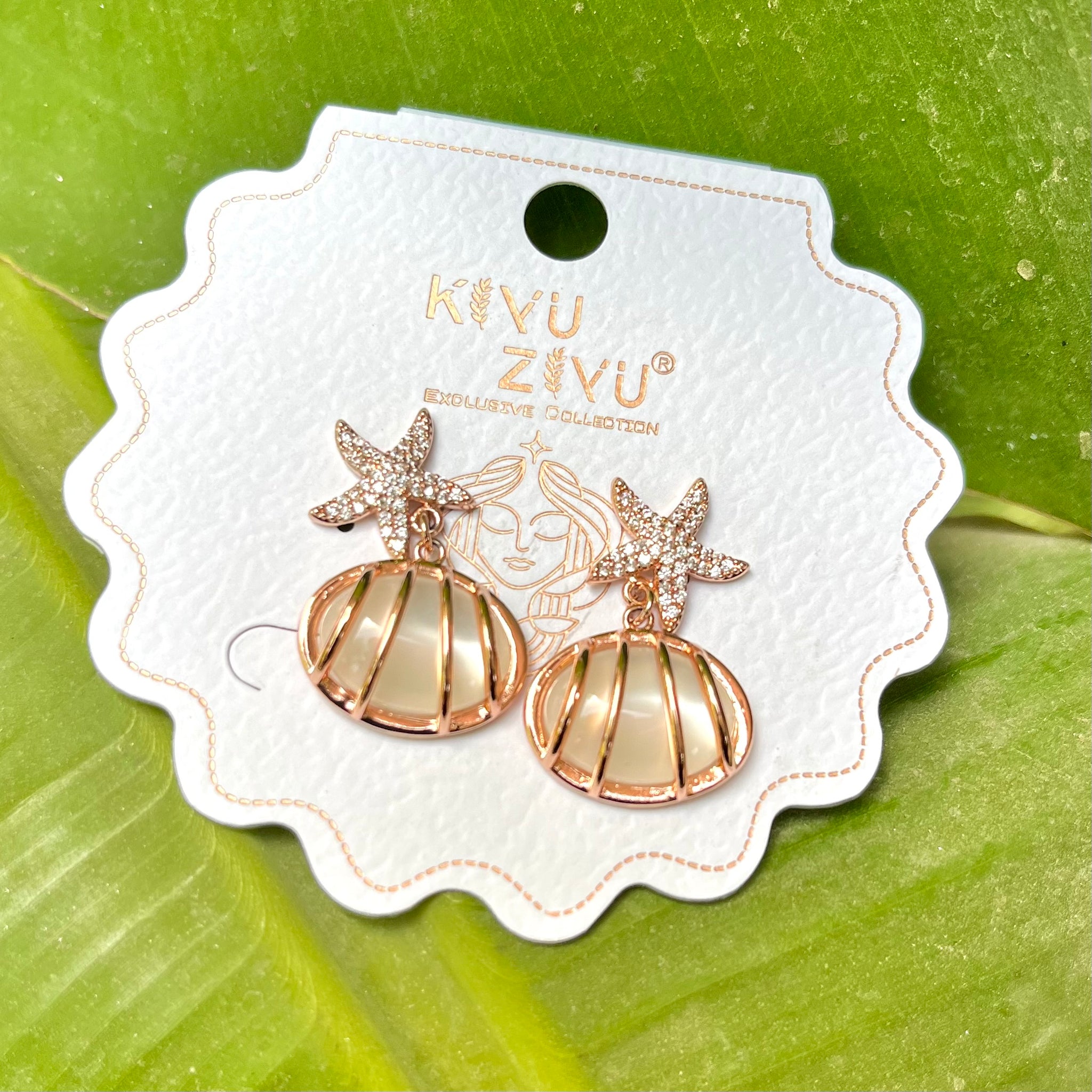 Starfish 14k Gold plated Earrings