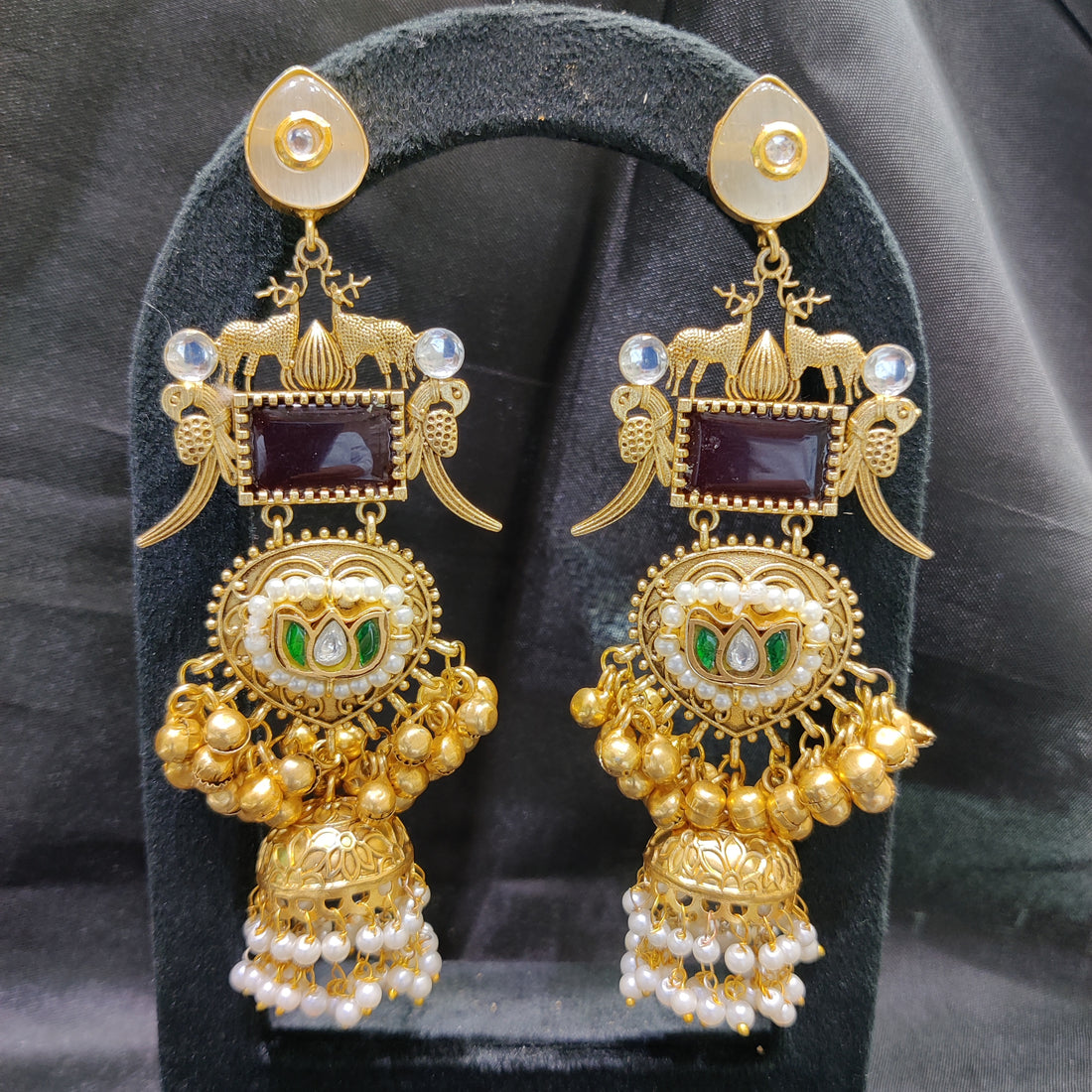 TAMANNA MAROON JHUMKA