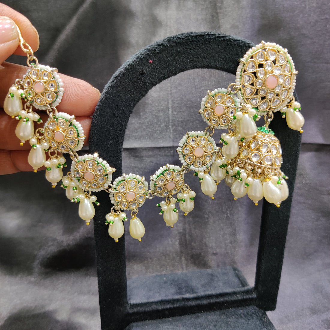 KUNDAN KASHMIRI STYLE JHUMKA