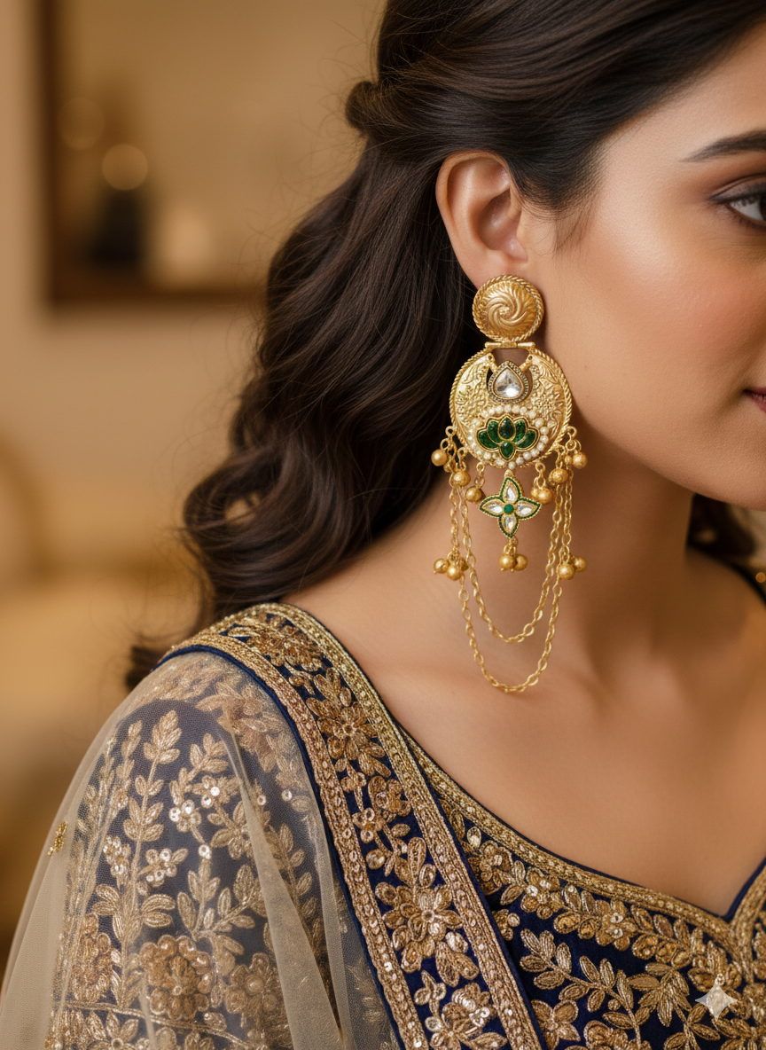 Yasmin Kashmiri Earrings