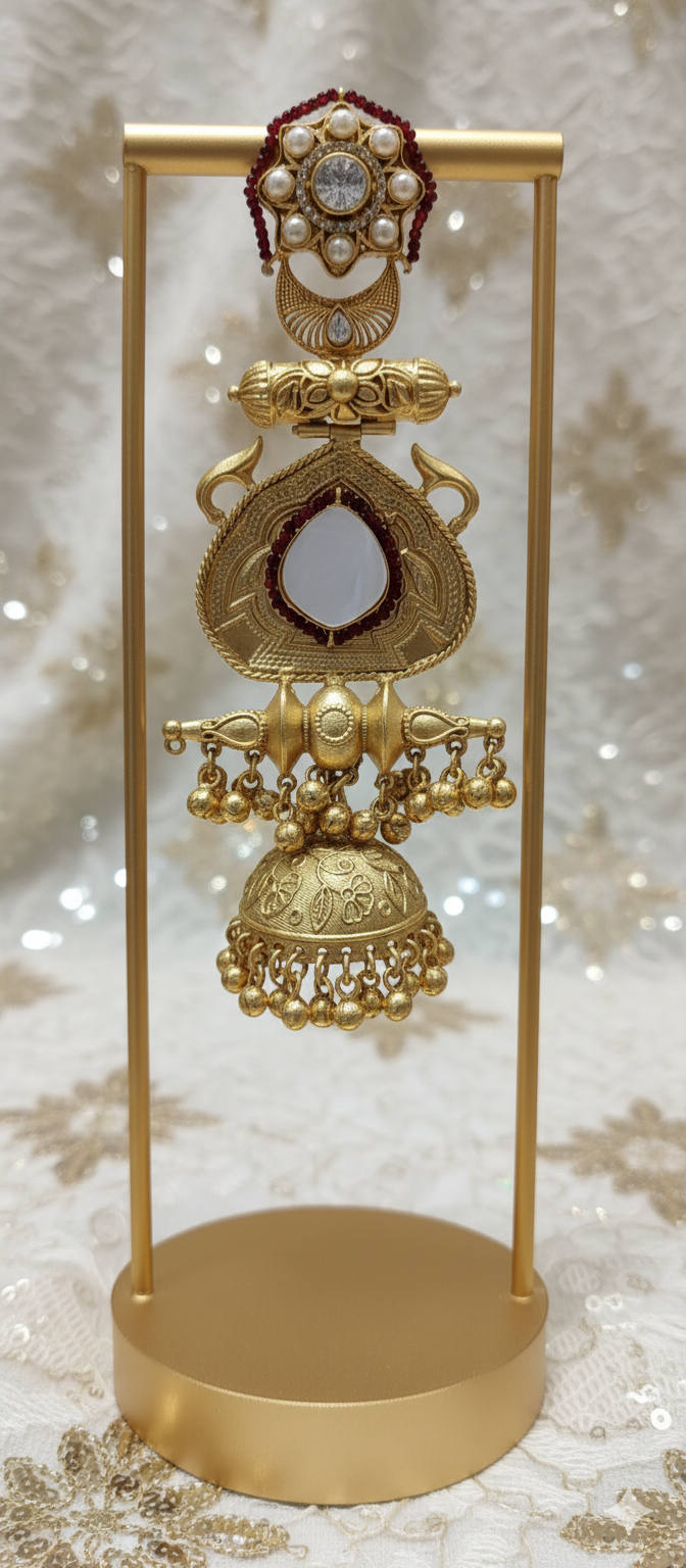 Amisha Jhumka-Mother of Pearl