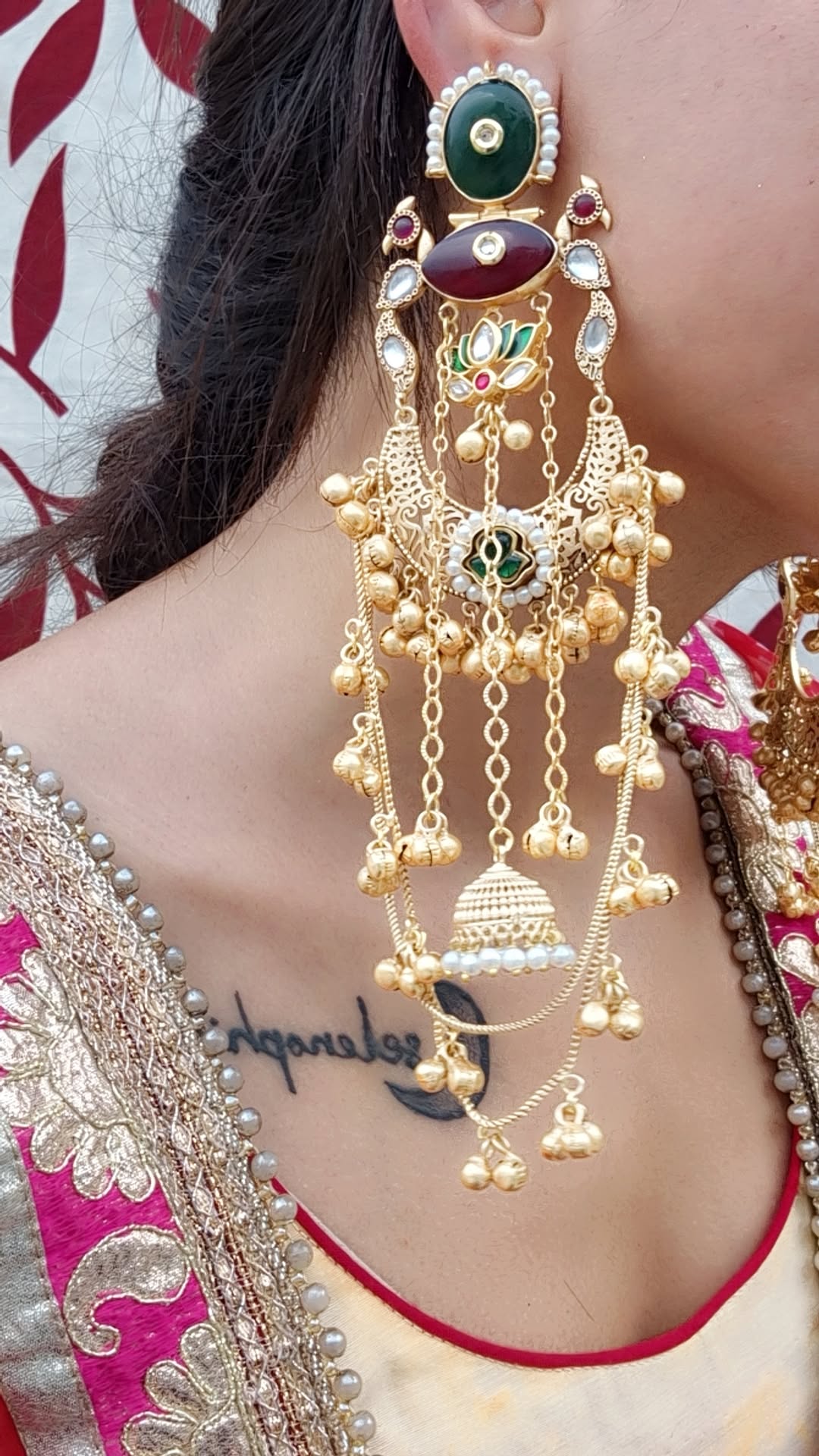MEHGIBA KASHMIRI EARRINGS