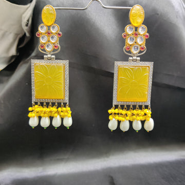 JASH EARRINGS YELLOW