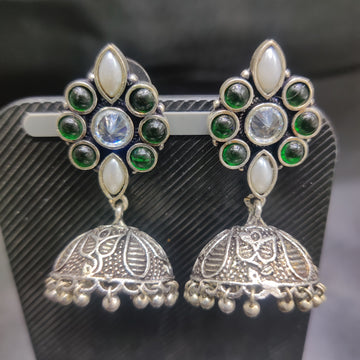 ERA JHUMKI GREEN