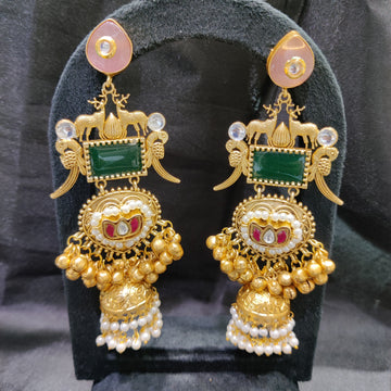 TAMANNA GREEN EARRINGS