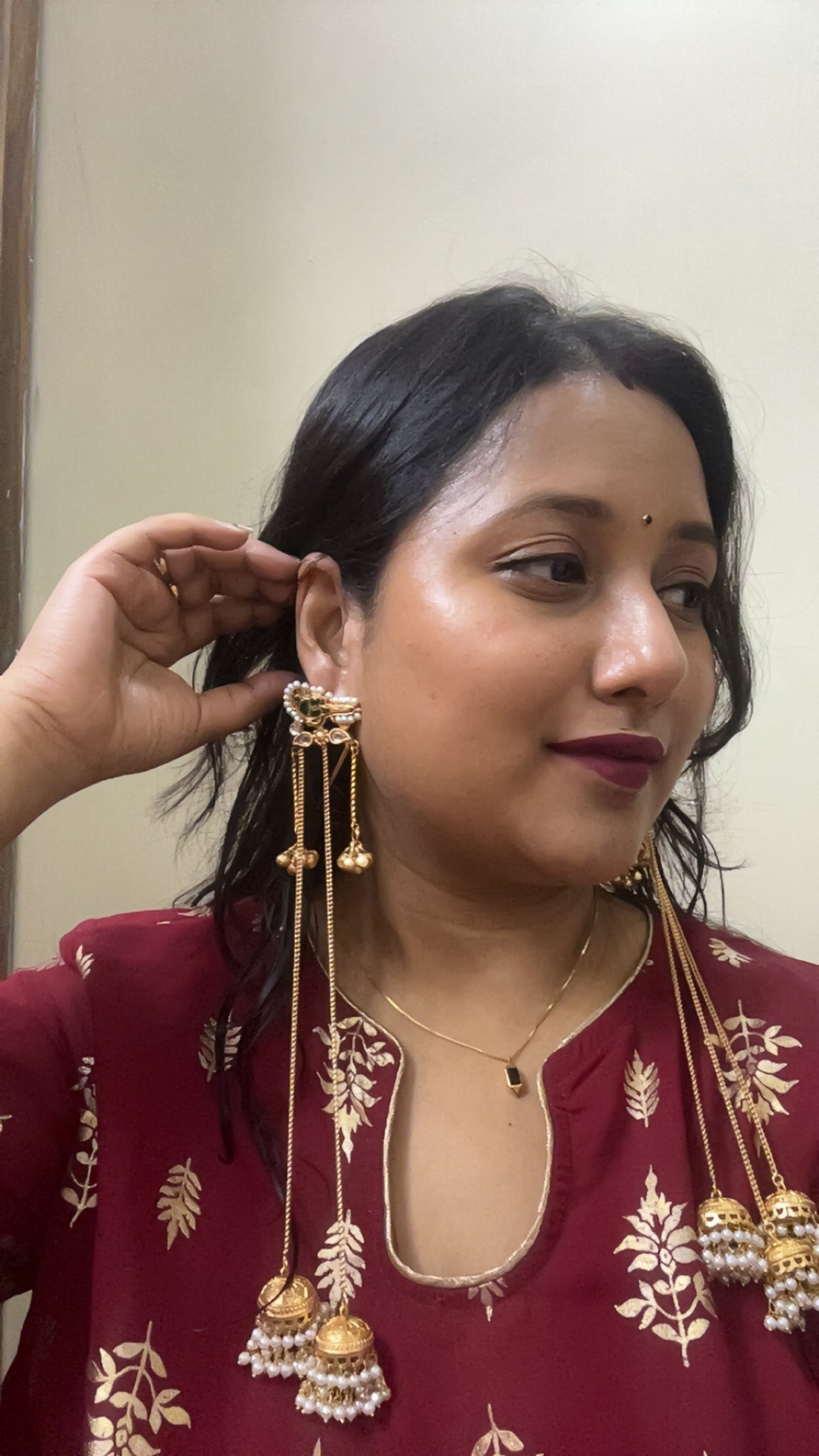 SHABANA Kashmiri Earrings